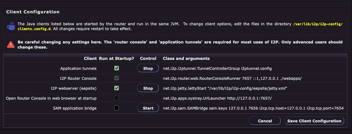 Router Console Client Yapılandırması